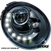 SWLight Scheinwerfer fr VW NEW Beetle 9C 97-04 LED Standlicht Black