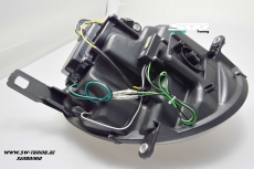 SW-LTube Xenon headlights for Mini R56/57/55/58/59 06-10 LED Lighttube chrome