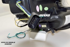 SW-LTube Xenon headlights for Mini R56/57/55/58/59 06-10 LED Lighttube chrome