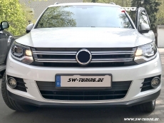 SWDRL Scheinwerfer fr VW Tiguan 5N GP 11-15 Facelift LED Standlicht + TFL(Birne) black