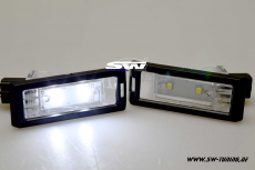 LED license plate lights Dacia Duster Type DR SR 2010-2015