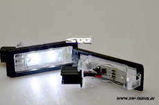 LED license plate lights Dacia Duster Type DR SR 2010-2015