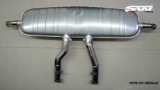 SW-Exhaust Edelstahl Sport Endschalldmpfer fr Porsche Cayenne Turbo 957 Facelift 07-10