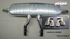 SW-Exhaust Edelstahl Sport Endschalldmpfer fr Porsche Cayenne Turbo 957 Facelift 07-10