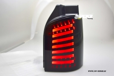 SW-Celis LED taillights VW T5 Type 7H 7E 03-15 Black/smoke Lightbar