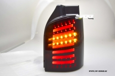 SW-Celis LED taillights VW T5 Type 7H 7E 03-15 Black/smoke Lightbar