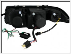 SW-Light headlights Opel Astra F 91-94 LED TFL-Optik black