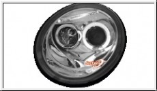 Angel Eye Scheinwerfer VW New Beetle 97-05 chrome