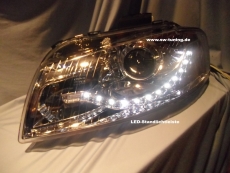 SW-Light Scheinwerfer AUDI A3 8P 2003-2008 LED Standlicht chrome
