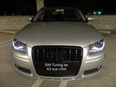 SW-Light Scheinwerfer AUDI A3 8P 2003-2008 LED Standlicht black