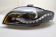 SW-Light Scheinwerfer AUDI A4 B7 & Cabrio 8H 04-08 LED Standlicht black