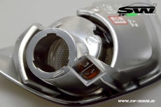 Nebelschlussleuchte Ford Focus Mk1 black Flieheck