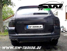 SW LED Rckleuchten fr Porsche Cayenne I 9PA/1 03-07 smoke