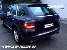 SW LED Rckleuchten fr Porsche Cayenne I 9PA/1 03-07 smoke