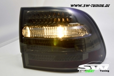 SW LED Rckleuchten fr Porsche Cayenne I 9PA/1 03-07 smoke