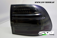 SW LED Rckleuchten fr Porsche Cayenne I 9PA/1 03-07 smoke