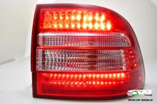 SW LED Rckleuchten fr Porsche Cayenne I 9PA/1 03-07 red/crystal