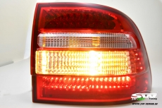 SW LED Rckleuchten fr Porsche Cayenne I 9PA/1 03-07 red/crystal