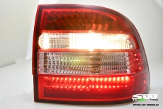 SW LED Rckleuchten fr Porsche Cayenne I 9PA/1 03-07 red/crystal