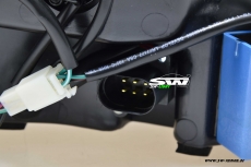 SW LED Rckleuchten fr Porsche Cayenne I 9PA/1 03-07 red/crystal