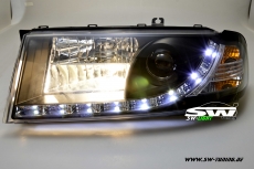 SW-Light headlights Skoda Octavia I 00-04 LED positionslight black