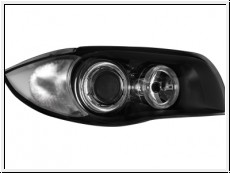 Angel Eye Scheinwerfer BMW 1er E87 04-07 2 Standlichtringe black
