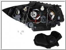 Angel Eye Scheinwerfer BMW 1er E87 04-07 2 Standlichtringe black