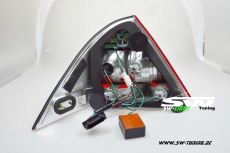 SW-Light LED Rckleuchten fr Mercedes Benz W203 C-Klasse 00-04 red/black