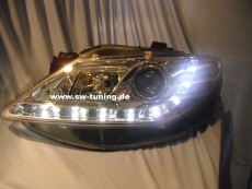 SW-Light Scheinwerfer Seat Ibiza 6J 08-12 LED Standlicht chrome
