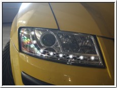 SW-Light Scheinwerfer Fiat Stilo 01-08 LED Tagfahrlicht-Optik chr