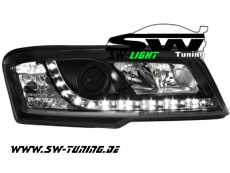 SW-Light Scheinwerfer Fiat Stilo 01-08 LED TFL-Optik black