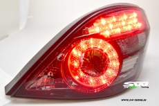 LED Rckleuchten fr Peugeot 207 cc 2007-2009 smoke