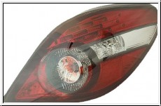 LED Rckleuchten Peugeot 207 cc 2007-2009 red/chrome