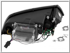 SW-Light headlights Skoda Octavia II 04-09 LED dlr-Optik black