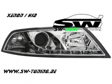 SW-Light headlights Skoda Octavia II 04-09 LED positionslight HID chrome