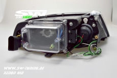 SW-Light headlights Skoda OctaviaII 04-09 LED positionslight HID black