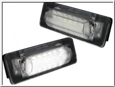 LED license plate light for Mercedes Benz E-Class W210 Sedan / C-Class W202 Sedan MJ 97-01