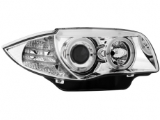 Angel Eye Scheinwerfer BMW 1er E87/E81 Standlichtringe chrom