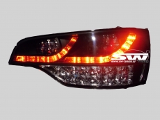 SW-Light LED Rckleuchten fr Audi Q7 Typ 4L 05-09 black