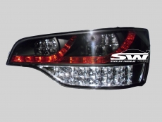 SW-Light LED Rckleuchten fr Audi Q7 Typ 4L 05-09 black