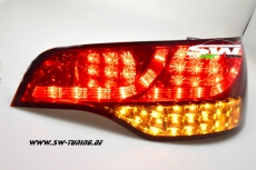 SW-Light LED Rckleuchten fr Audi Q7 Typ 4L 05-09 red/smoke