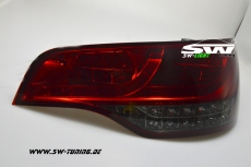 SW-Light LED Rckleuchten fr Audi Q7 Typ 4L 05-09 red/smoke