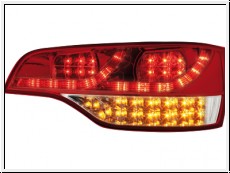 SW-Light LED taillights for Audi Q7 4L 05-09 red/chrystal