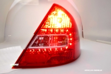 SW-Light LED Rckleuchten fr Ford Mondeo Mk3 Stufenheck/Flieheck red/chrystal Typ B4Y/B5Y