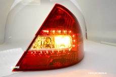 SW-Light LED Rckleuchten fr Ford Mondeo Mk3 Stufenheck/Flieheck red/chrystal Typ B4Y/B5Y
