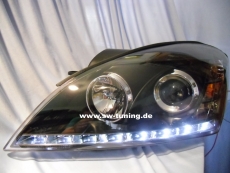 SW-Light Scheinwerfer KIA CEED 06-09 LED-Standlicht black