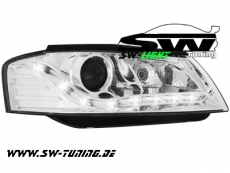 SW-Light Scheinwerfer AUDI A3 8P LED Standlicht 03-08 chrome