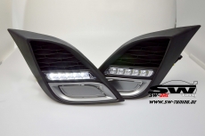 led daytime running light for Mazda 3 Typ BL Sportsline/Edition125 10-12 chrome