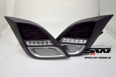 led daytime running light for Mazda 3 Typ BL Sportsline/Edition125 10-12 chrome