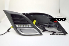 led daytime running light for Mazda 3 Typ BL Sportsline/Edition125 10-12 chrome